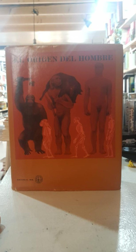 Portada do libro de EL ORIGEN DEL HOMBRE / M. F. NIÉSTURJ / EDITORIAL MIR MOSCÚ 1979 (L)