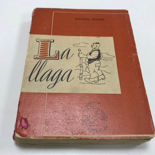 Portada do libro de La llaga (Marcial Suárez)