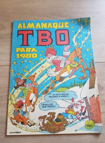 Portada do libro de Almanaque tbo 1980