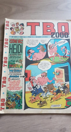 Portada do libro de TBO 2000 - Nº - 2171 - AÑO LX