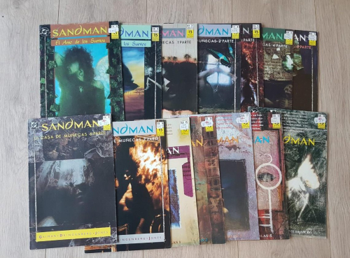 Portada do libro de COLECCION COMPLETA. SANDMAN DEL Nº 1 AL Nº 19 + UNIVERSO DC 17, 25, 26 Y 27. EDICIONES ZINCO