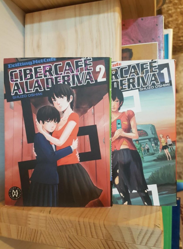 Portada do libro de Cibercafé A La Deriva 1 y 2 - Shuzo Oshimi - Milky Way
