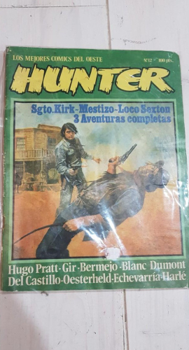 Portada do libro de Hunter numero 12 (3 aventuras completas)