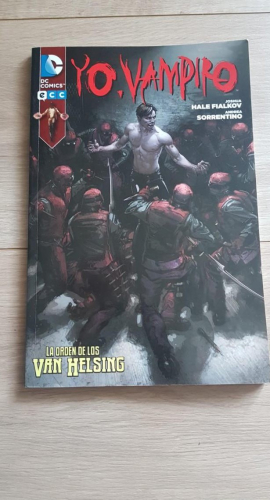 Portada do libro de Yo, Vampiro La orden de los Van Helsing ECC