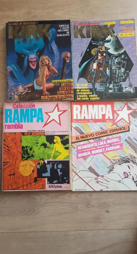 Portada do libro de Lote Kirk + Rampa. 4 unidades