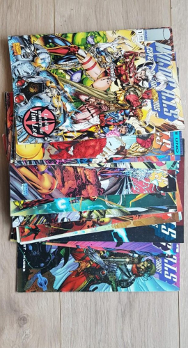 Portada do libro de COMIC IMAGE ” WILD C.A.T.S ” 16 números