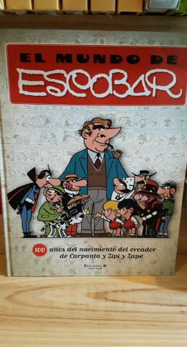 Portada do libro de El mundo de Escobar. Antoni Guiral. Tapa dura (T)
