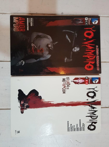 Portada do libro de Yo, Vampiro. ECC. 2 tomos T