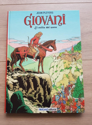 Portada do libro de GIOVANI, EL EXILIO DEL ZORRO