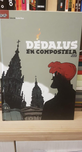 Portada do libro de Dédalus en compostela. Bd Banda T