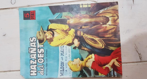 Portada do libro de Hazañas del Oeste 63
