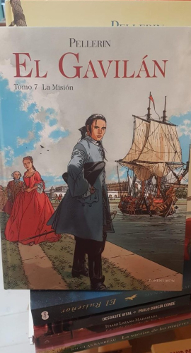 Portada do libro de El Gavilán tomo 7 - La Misión - Patrice Pellerin (T)