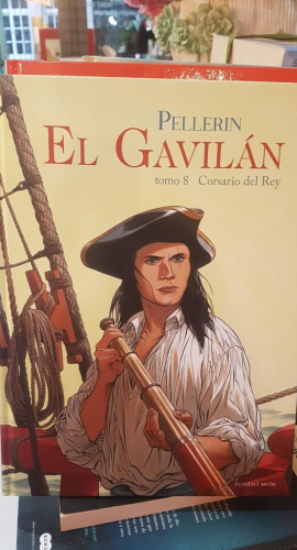 Portada do libro de EL GAVILÁN - TOMO 8. Patrice Pellerin (t)