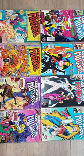 Portada do libro de LOS NUEVOS MUTANTES MARVEL FORUM. 18 números
