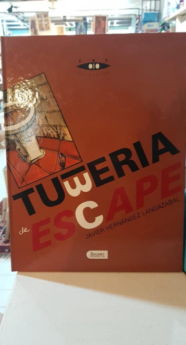 Portada do libro de Tubería de escape. Ikusager. Descatalogado