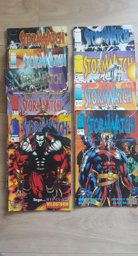 Portada do libro de STORMWATCH DEL 0 AL 9 - IMAGE - PLANETA