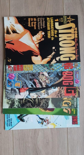 Portada do libro de TOM STRONG 7 primeros números