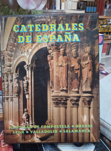 Portada do libro de CATEDRALES DE ESPAÑA: SANTIAGO, ORENSE, LEÓN, VALLADOLID, SALAMANCA VVAA (T)