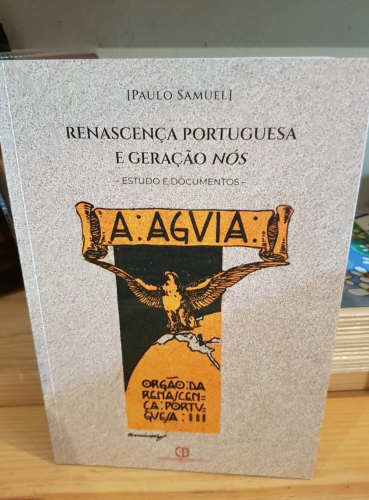 Portada do libro de Renascença portuguesa e geraçao Nós T