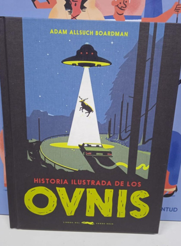 Portada do libro de HISTORIA DE LOS OVNIS -ADAM ALLSUCH BOARDMAN(B)