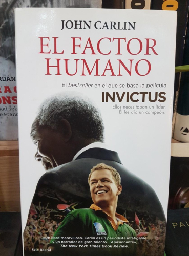 Portada do libro de EL FACTOR HUMANO-JOHN CARLIN (T)