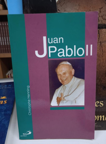 Portada do libro de JUAN PABLO II- CHRISTOPHE HENNING (B)
