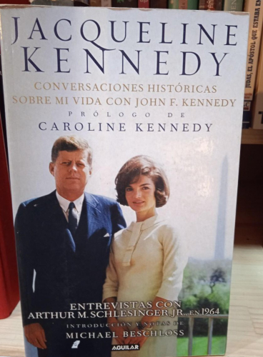 Portada do libro de JACQUELINE KENNEDY (prólogo Caroline Kennedy)