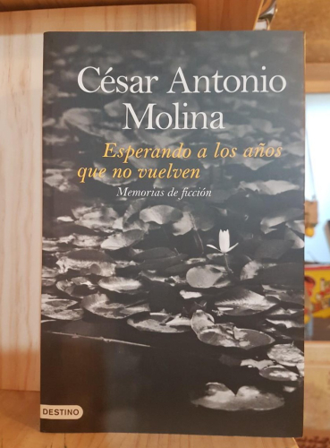 Portada do libro de ESPERANDO A LOS AÑOS QUE NO VUELVEN. Memorias de ficción III. - CÉSAR ANTONIO MOLINA.