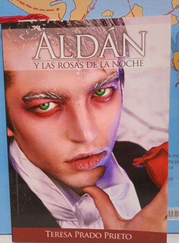 Portada do libro de Aldán y las rosas de la noche-Teresa Prado Prieto