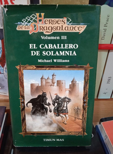 Portada do libro de EL CABALLERO DE SOLAMNIA-MICHAEL WILLIAMS (T)