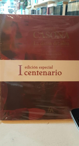 Portada do libro de La dama del alba. Alejando Casona. Edición especial I centenario