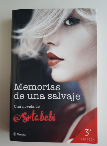 Portada do libro de MEMORIAS DE UNA SALVAJE-BEBI FERNANDEZ (C)