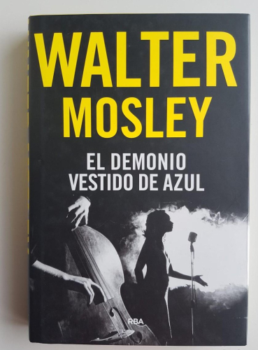 Portada do libro de EL DEMONIO VESTIDO DE AZUL -WALTER MOSLEY (C)
