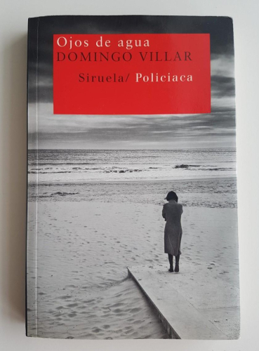 Portada do libro de OJOS DE AGUA -DOMINGO VILLAR (C)