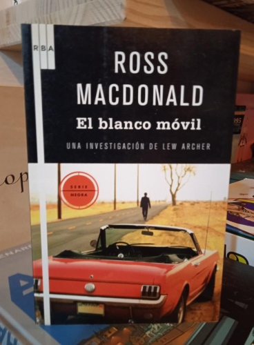 Portada do libro de EL BLANCO MOVIL- ROSS MACDONALD (T)