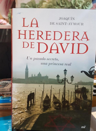 Portada do libro de LA HEREDERA DE DAVID: UN PASADO SECRETO, UNA PRINCESA REAL- JOAQUIN DE SAINT AYMOUR (T)