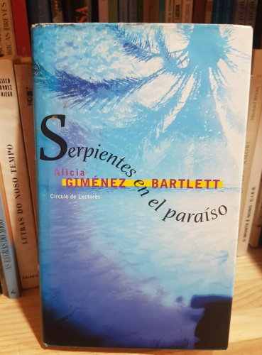 Portada do libro de SERPIENTES EN EL PARAISO- ALICIA GIMENEZ BARTLETT (T)