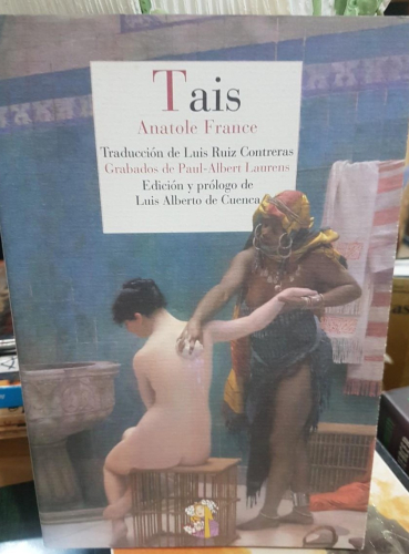 Portada do libro de TAIS ANATOLE (ANATOLE FRANÇOISH FRANCE) (T)