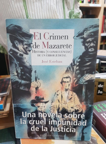 Portada do libro de EL CRIMEN DE MAZARETE -JOSE ESTEBAN (T)