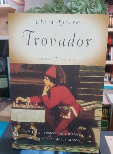 Portada do libro de TROVADOR -CLARA PIERRE (T)