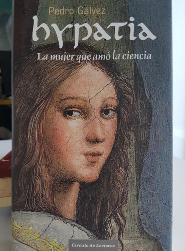 Portada do libro de HYPATIA- PEDRO GALVEZ(C)