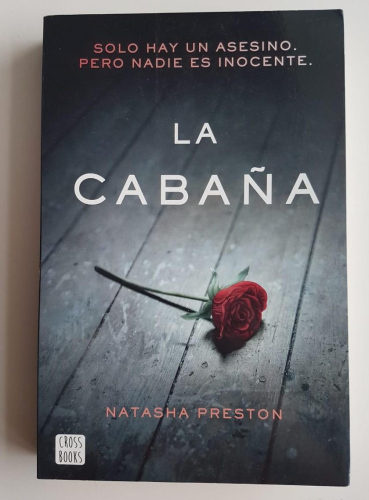 Portada do libro de LA CABAÑA -NATASHA PRESTON (C)