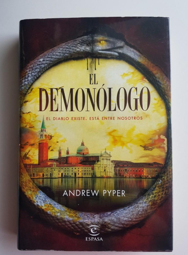 Portada do libro de EL DEMONÓLOGO- ANDREW PYPER (C)