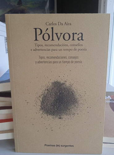 Portada do libro de PÓLVORA- CARLOS DA AIRA (C)