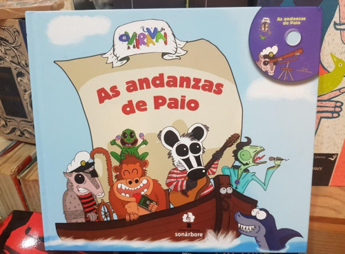 Portada do libro de AS ANDANZAS DE PAIO (edición en gallego) VV.AA. GALAXIA (T)