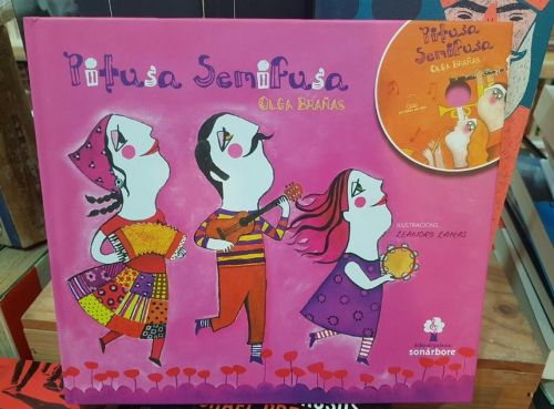 Portada do libro de PITUSA SEMIFUSA (INCLUE CD) (edición en gallego) OLGA BRAÑAS (T)