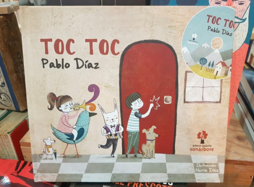 Portada do libro de TOC TOC (INCLUE CD) (edición en gallego) PABLO DIAZ