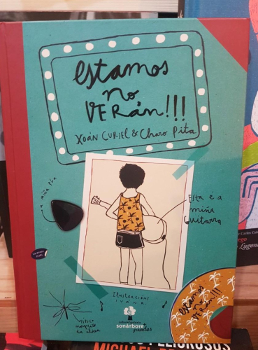 Portada do libro de ESTAMOS NO VERAN (INCLUE CD) (edición en gallego) XOAN CURIEL , CHARO PITA (T)