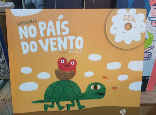 Portada do libro de NO PAIS DO VENTO (edición en gallego) CHARO PITA (T)