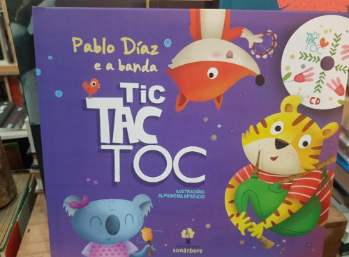Portada do libro de TIC, TAC, TOC (edición en gallego) PABLO DIAZ (T)